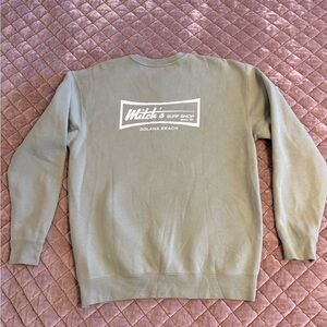 Mitch’s Surf Shop Olive Green Sweatshirt